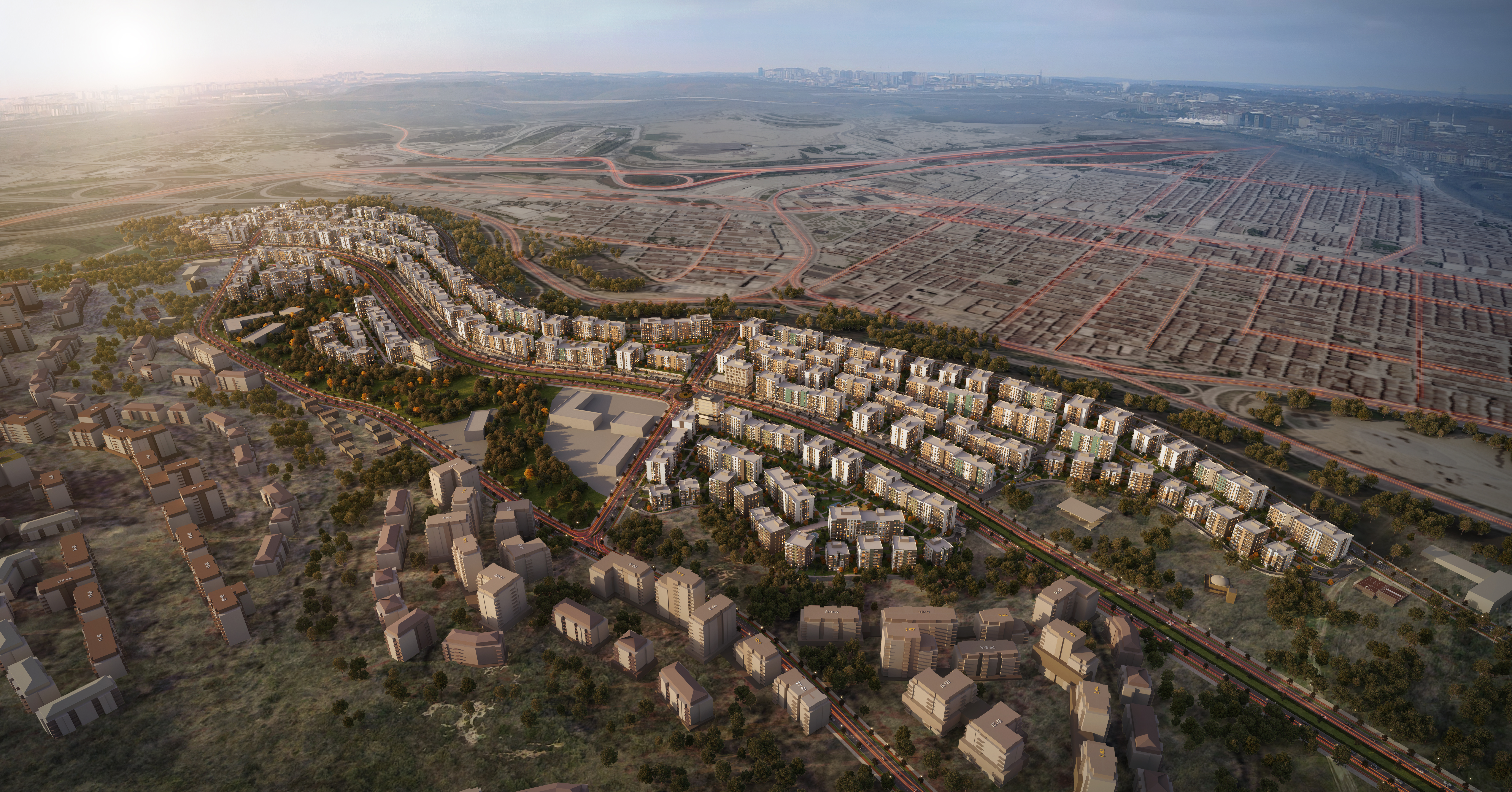Başakşehir Damlakent A Etap 3. Kısım Konut Projesi